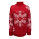 thumbnail image 3 of Gibobby Sueter para mujer Suéter de Navidad para mujer, suéter de vacaciones, ligero, cálido, cuello redondo, suéteres gruesos(Rojo,M), 3 of 5