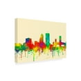 thumbnail image 2 of Marlene Watson 'Jacksonville Florida Skyline SG' Canvas Art, 2 of 3
