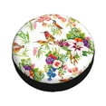 thumbnail image 3 of Balery Birds And Flowerstire Cover Waterproof Dust-Proof, Universal Spare Wheel Tire Cover For Trailer, Rv, Suv Truck And Vehicle Camper Accessories-14 Inch, 3 of 9