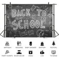 thumbnail image 5 of Back to School Photography Backdrop Chalkboard Background Chemistry Math Books Science Classroom Theme Decor Kids Party Banner Student Teacher Portrait Photo Booth Prop, 5 of 5
