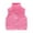 C-2698Pink, variant on TEDOYE Toddler Kids Winter Vest Stand Collar Sleeveless Jacket For Boys Girls Casual Warm Layered Outfits With Jeans Slacks Pants Autumn Fall Daily Wear Lovely Wear, 7-8 Years