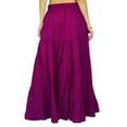 thumbnail image 5 of Phagun Skirt Long Maxi Skirt Beach Wear Cotton Summer Wear Clothing, 5 of 5