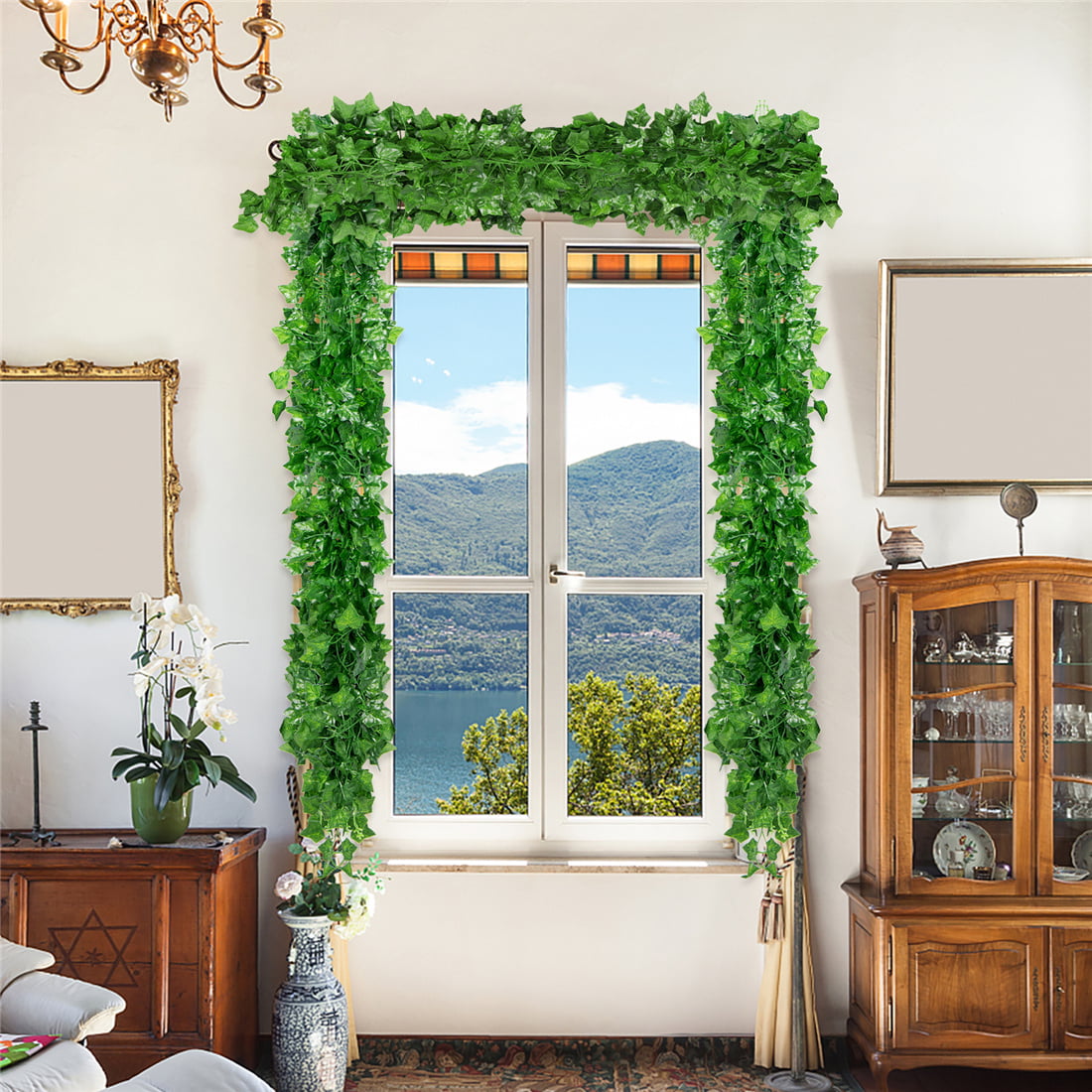 Bulk Faux Greenery Aesthetic Room Decor Artificial Plants LED Ivy Garland  Fake Leaf Vines Hanging For Home Living Decoration Bedroom 221122 From  Cong08, $12.68