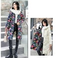 thumbnail image 7 of Hvyesh Womens Water-Resistant Hooded Puffer Coat Winter Long Hooded Jacket Warm Long Sleeve Baggy Long Coats Quilted Jackets with Pockets, 7 of 7