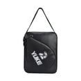 thumbnail image 4 of Bolso de bádminton bolso de hombro deportes al aire libre con correa de hombro para mujeres multipropósito con estilo que transportaba bolsas de Negro, 4 of 8