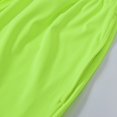 thumbnail image 5 of TANBOM Men's Fashion Polyester Five Sports Shorts Lightweight Breathable Adjustable Drawstring Green L, 5 of 6