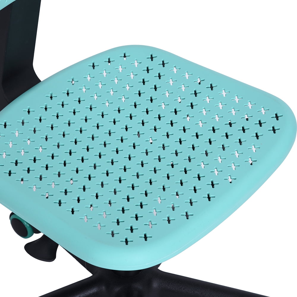 Private Jungle Plastic Children Student Chair, Low-Back Armless Adjustable Swivel Ergonomic Home Office Student Computer Desk Chair Light Blue Private Jungle Plastic Children Student Chair, Low-Back Armless Adjustable Swivel Ergonomic Home Office Student Computer Desk Chair Light Blue