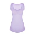 thumbnail image 2 of Set of 2 Women's Chiffon Tank Tops Scoop Neck Sleeveless Tank Tops Soft Lightweigh Sleeveless Tops Loose Blouses Tank Tops,Plus Size S-2XL, 2 of 7