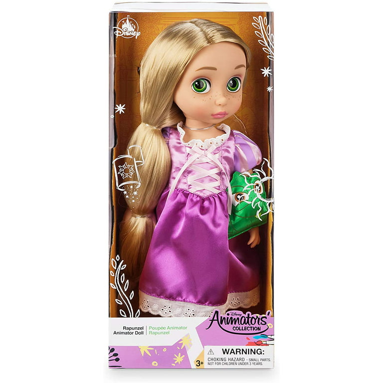 Disney Animators Collection Rapunzel with Pascal Doll Tangled 16 Inch  Figure 