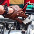 thumbnail image 3 of Men’s Lambskin Leather Driving Gloves, Premium Leather Gloves for Riding & Daily Wear ﻿, 3 of 5