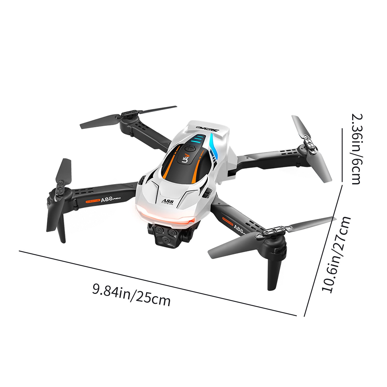 Drone with Camera for Beginners and Kids, 1080P HD FPV, Easy to Fly with Long Flight Time, 2 Batteries and Carrying Case