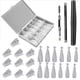 thumbnail image 1 of 132PCs Nail Dual Forms Kit Nail Art Extension Form Tool Clips de uñas reutilizables Select MABOTO Extensiones de uñas, 1 of 6