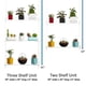 thumbnail image 3 of Matsuzay Estante colgante para plantas, soporte para flores, transparente, elegante, atractivo, multiusos, accesorios para el hogar, Almacenamiento y organización del hogar, 3 of 5