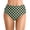 R4 Dark Green, variant on Womens High Waisted Bikini Bottoms Polka Dot Tummy Control Ruched Swim Bottom Full Coverage Swimsuits Bottoms Pool Party Blue XXL