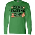 thumbnail image 3 of Inktastic Christmas Cookie Tasting Crew with Holiday Cookies Long Sleeve T-Shirt, 3 of 5