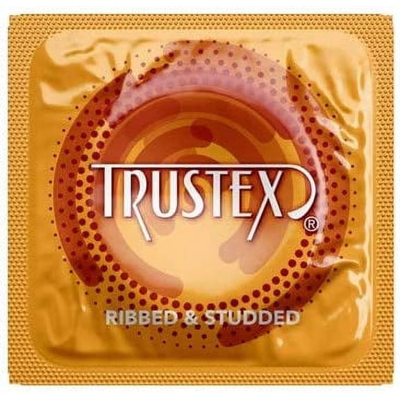Trustex Ribbed & Studded Condoms - 12 Pack
