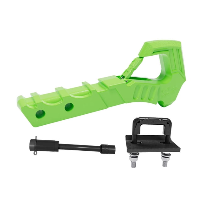 davian Tow Hitch Receiver Hook Truck Hitch Vehicles with Hitch Tightener Easy to install RV Heavy Duty Towing Accessory Quick Release Trailer Hitch High Strength Tow Hook Receiver Hitch Green