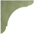 thumbnail image 3 of 1 3/4"W x 6"D x 6"H Small Olympic Wood Vintage Decor Bracket, Restoration Green, 3 of 6