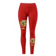 thumbnail image 5 of Zhanying Leggings de Sapin de Noël 3x Collants Confortables Résistants aux Plis à Rayures Noires et Rouges Grande Taille Rouge G, 5 of 5