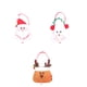 thumbnail image 3 of Advancent Encantadoras bolsas de regalo de Navidad, bolso de mano de alce, bolsa de envoltura de bolsillo de Navidad, saco exquisito resistente Kits de decoración para fiestas Papá Noel, 3 of 6
