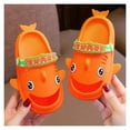 thumbnail image 3 of Stylish Fish-Design Slides Slippers for Kids - Soft-Soled Anti-Slip Indoor Shoes for Boys & Girls, 3 of 4