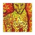 thumbnail image 2 of Leopard in Pointillism - Canvas, 2 of 25