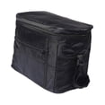 thumbnail image 4 of Bolsa térmica para alimentos, bolsa para transportar pasteles con correa ajustable, lonchera, bolso de mano, caliente Negro, 4 of 8