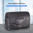 thumbnail image 3 of Multi-function Men PU Waist Bags Phone Wallet Belt Bum Pouch (Coffee 1), 3 of 5