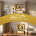 thumbnail image 3 of Unique Bargains Ornate Gold Resin Picture Frame for Luxury Home Decor Gold 5" x 7", 3 of 5