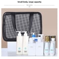 thumbnail image 4 of Factory Direct Men's Multi-functional Mesh Bath & Fitness Organizer: Portable Toiletry Storage Bag for Swimming, Gym, Travel - Durable Design with Multiple Compartments, Medium Gray (30*10*20cm), 4 of 6