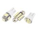 thumbnail image 1 of T10 LEDs SMD Blanca Luz de Techo Pack de 15Pcs Bombillas Festón para el Vehículo Unique Bargains Domo Mapa Escalón de la puerta (Cortesía) Maletero (Carga) Luz, 1 of 5