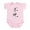 Petal Pink, variant on CafePress - Immortality Kanji Symbol Infant Bodysuit - Baby Light Bodysuit, Size Newborn - 24 Months