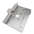 thumbnail image 2 of Aluminum Router Table Insert Plate W/ Miter Gauge for Woodworking Benches Table Saw Multifunctional Trimmer Engraving Machine ,Easy to Use, 2 of 5