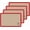 Red, variant on Silicone Baking Mats for 3/4 Size Cookie Sheets for Baking - 3 Pack - Non-Stick, Food Safe Oven Safe Liners for baking sheets - Red - Easy Clean, Mess-Free Baking Sheet Liners, 13.5 x 19.5 Inches