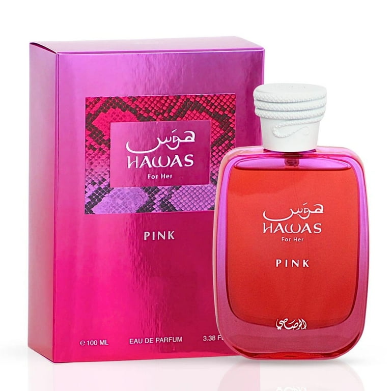 Hawas Fire For Him & Hawas Pink For Her Eau de Parfum Sprays 100ml