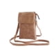 thumbnail image 2 of Bolso bandolera para mujer, de piel sintética, versátil, para hombro Marrón claro, 2 of 9
