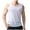 White, variant on Sevevn Men's Pullover Solid Color Top T-shirt - Outdoor Elastic Workout Tight Solid Color Round-Neck Tank Top Navy XXXL Deal of the Week