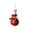 B, variant on LSLJS Christmas Tree Hanging Bell Ornaments,Christmas Decorations,3.5 inch Mini Metal Bell with Santa Snowman Reindeer Statue, Colorful Christmas Ring Bell Xmas Tree Pendant Holiday Baubles for Party