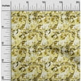 thumbnail image 2 of oneOone Viscose Chiffon Yellow Fabric Abstract Sewing Craft Projects Fabric Prints By Yard 42 Inch Wide, 2 of 4