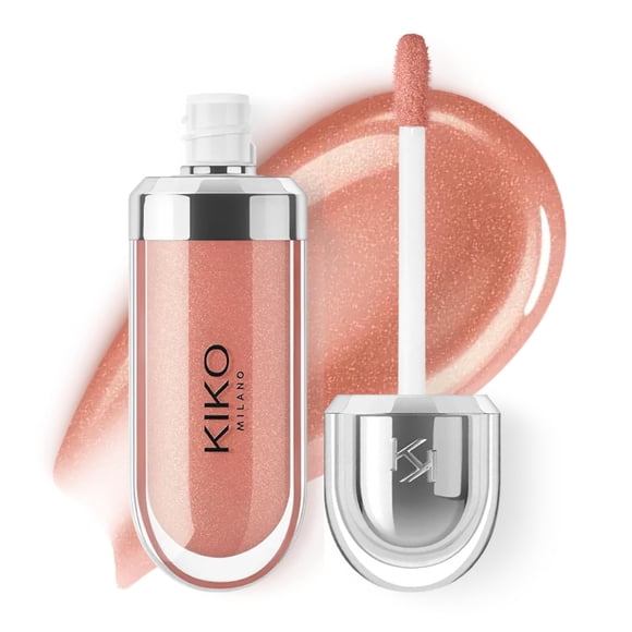 KIKO MILANO - Brillo de labios 3d Hydra 19 suavizante para un aspecto 3D | color crema cachemira | no comedogénico | Maquillaje profesional