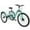 Cyan, variant on MOPHOTO 24" Mountain Tricycle 7 Speed Adult Cruiser Trike, Cargo Basket, Blue Adult Tricycle