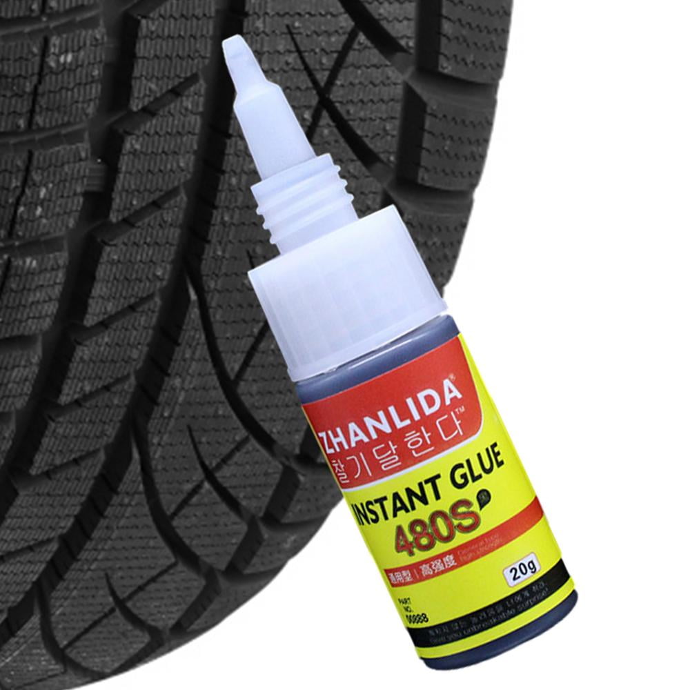 480 Black Glue Car Tire Strong Repair Glue Universal Truck Motorcycle  Bicycle Inner Tube Puncture Quick Repair Glue Agent 20g - AliExpress