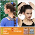 thumbnail image 3 of 20 PCS Boho Elastic Hair Ties for Women, 10 Colors Bracelets Hair Ties for Thick or Thin Hair, 5 Styles Hair Bands for Women's Hair & Ponytail Holders No Damage, Cute Hair Elastics for Girls, 3 of 7