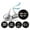 Black, variant on Darling Souvenir chocolate Labels DIY 190 Pcs Cheers 70th Birthday Theme Stickers-Navy Blue