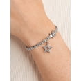 thumbnail image 2 of Morgan & Paige Rhodium Plated Diamond Accent Star Charm Tennis Bracelet, 7.25", 2 of 9