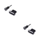 thumbnail image 1 of Cateissary 2 uds puerto de carga de teléfono Micro Usb + conector de auriculares de 3,5mm enchufe antipolvo Micro Usb para para negro 2piezas, 1 of 6