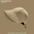 thumbnail image 5 of Women's UV Protection Sun-Hat Wide-Brim Sun-Visor Adjustable Foldable Beach-Hats for Women, 5 of 7