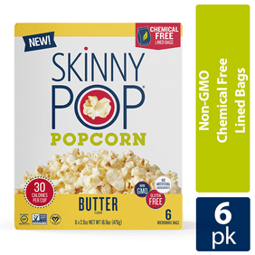 Popz, Microwave Movie Butter Popcorn, 26 Ct - Walmart.com - Walmart.com