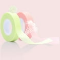 thumbnail image 2 of 6 Rouleaux de Ruban pour Cils, Ruban Adhésif pour Extensions de Cils, Ruban en Tissu Micropore Respirant pour Fournitures d'Extension de Cils, 9 m/10 yard par Rouleau (Vert+rose), 2 of 7