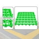 thumbnail image 5 of Rejilla de drenaje entrelazada para baldosas de suelo de 40 x 40 x 4 cm, de alta resistencia, con agujeros cuadrados para baño, balcón y terraza. Verde, 5 of 8